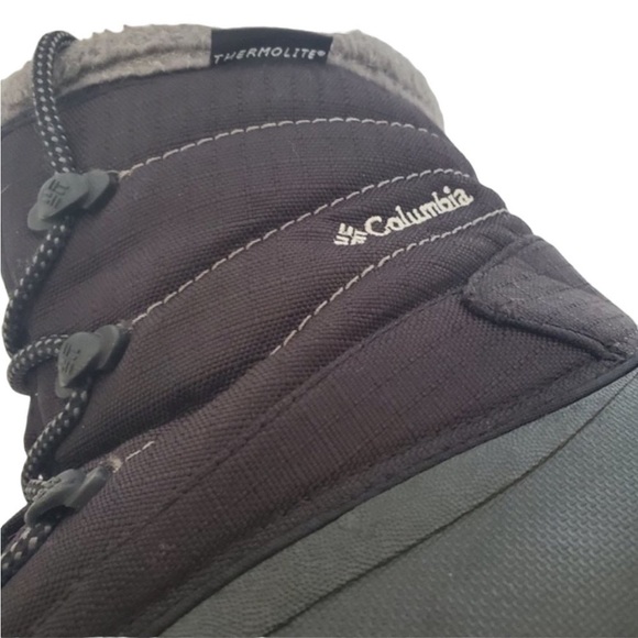 COLUMBIA Cascadian Trinity Black Thermolite Winter Boots Size 6 — NWOB - Picture 4 of 7